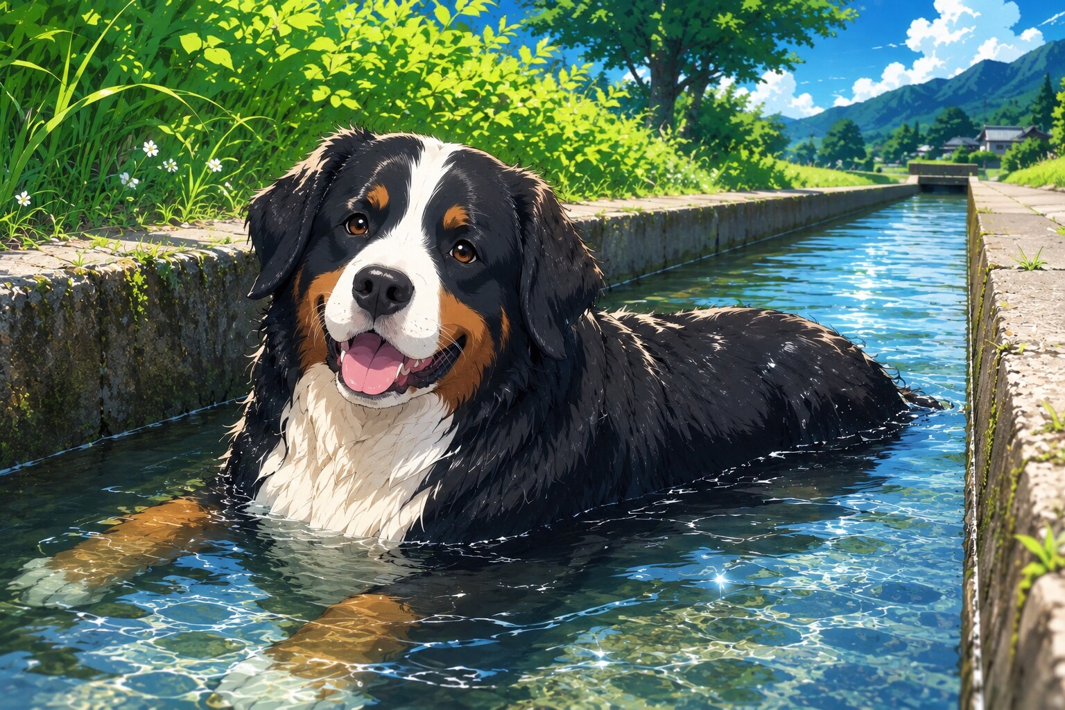 冷やし犬始まりました