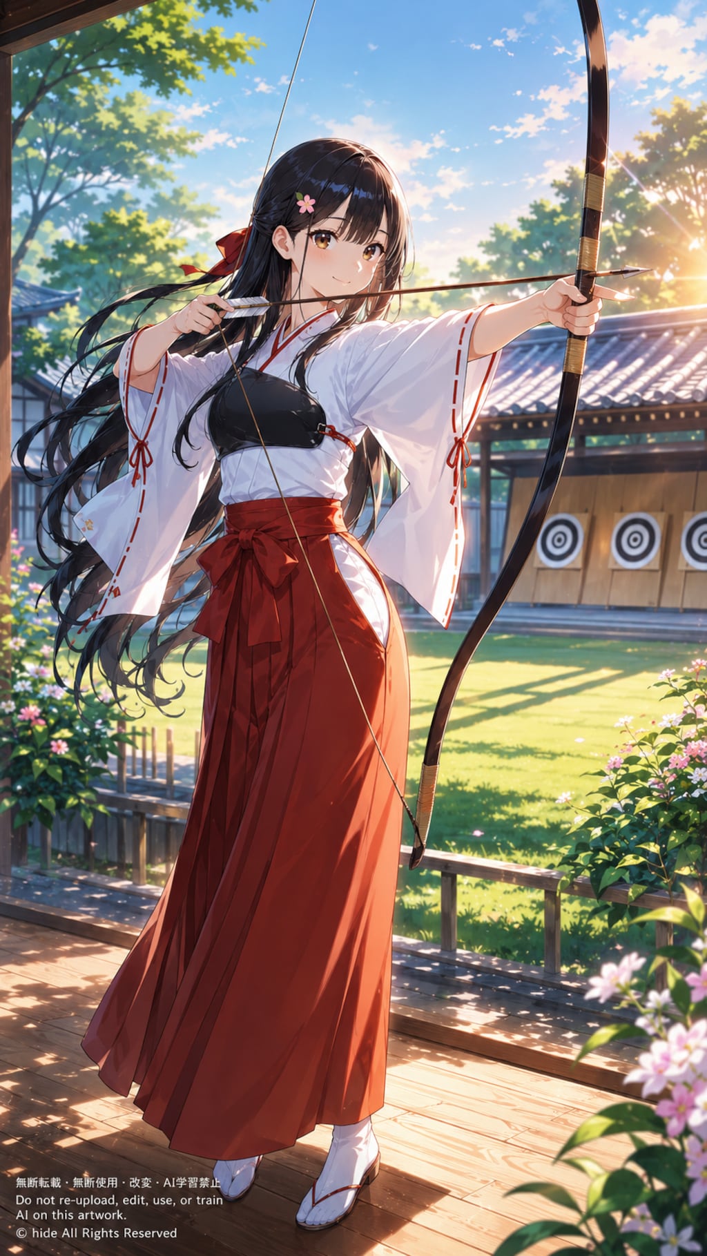 🏹 神楽さん、狙いを定めて 🌸