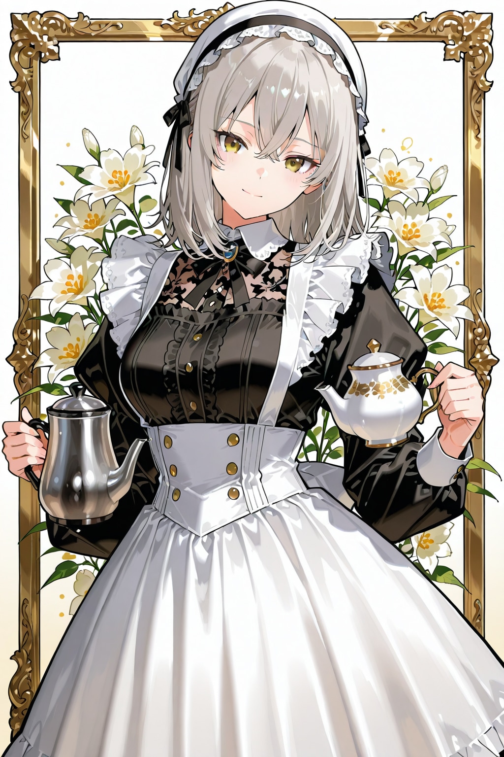 メイドさん８１（アイリ） | の人気AIイラスト・グラビア