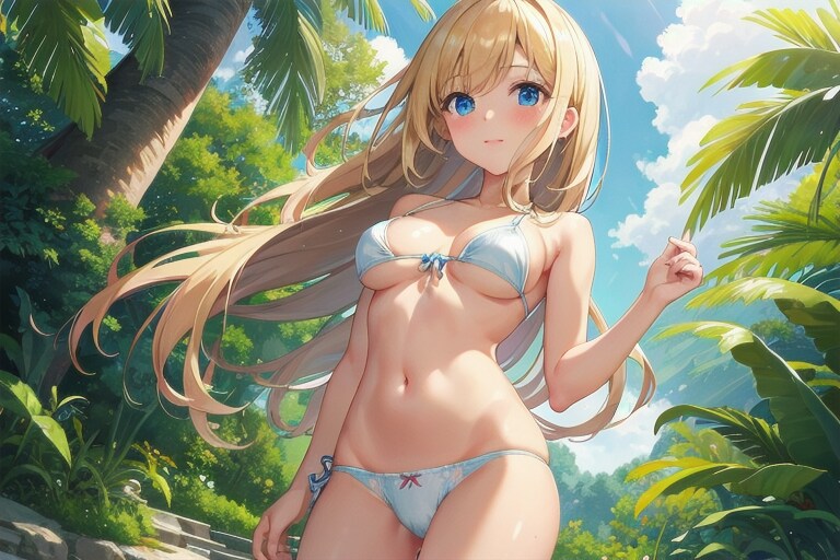 南国にて