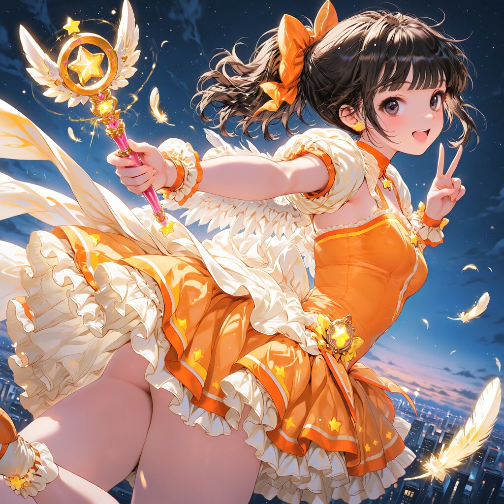 コスプレ撮影　魔法少女雫ちゃん