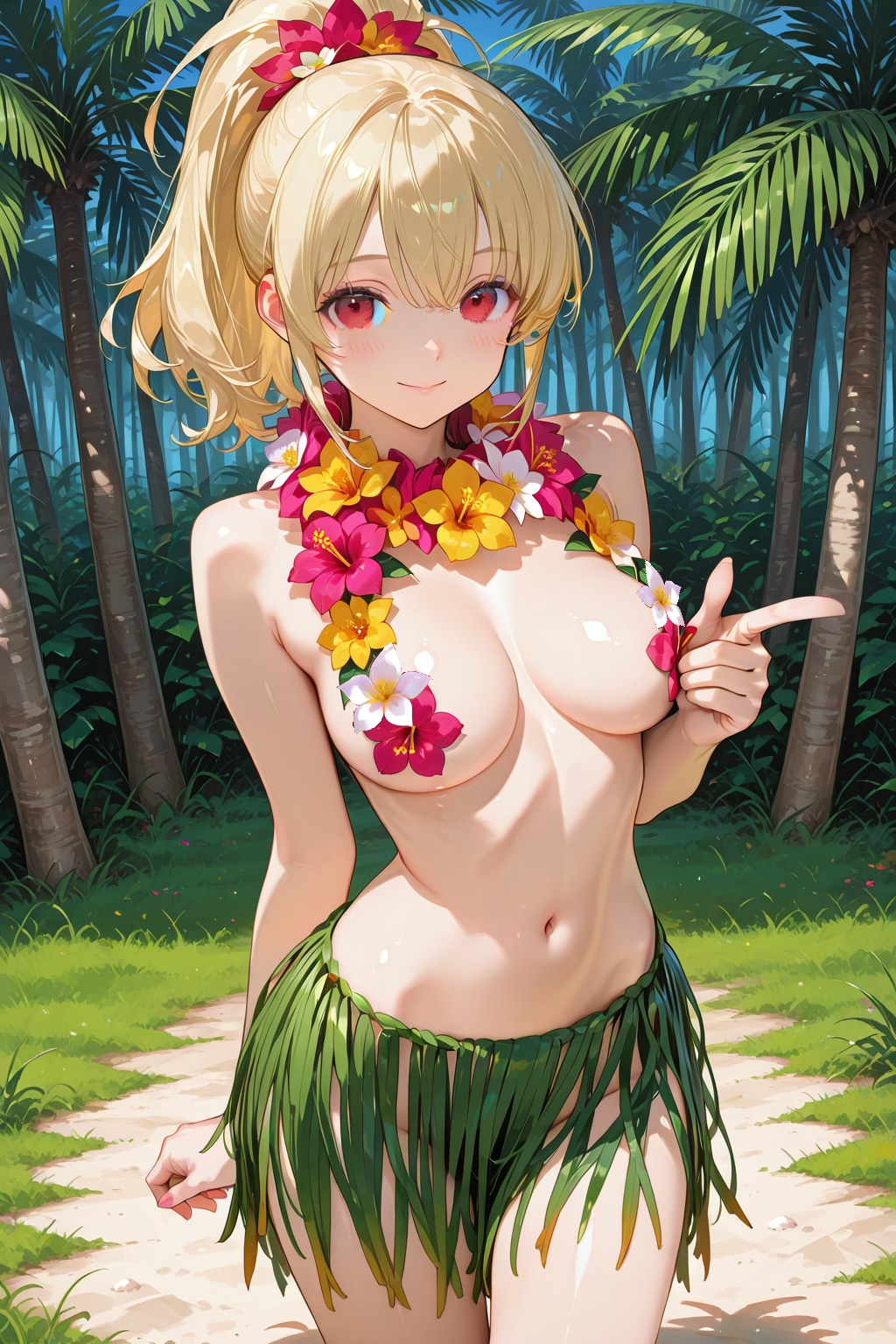 grass skirt