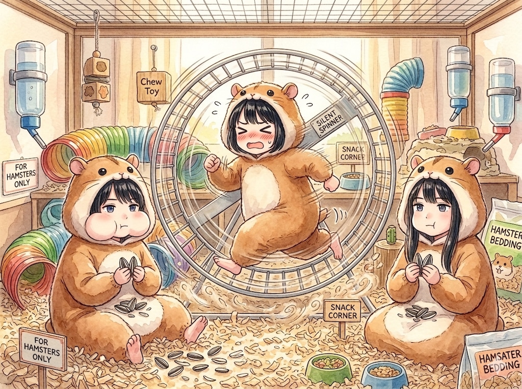 ハムスターあるある