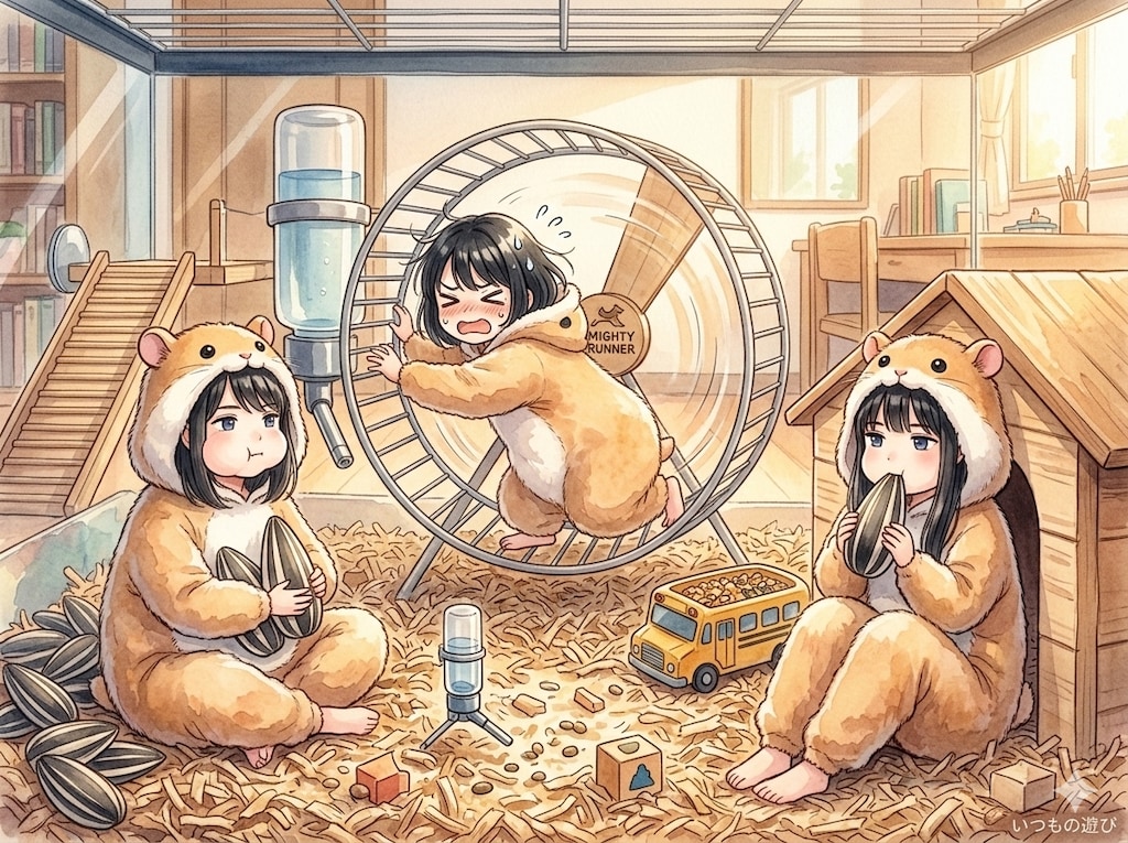 ハムスターあるある