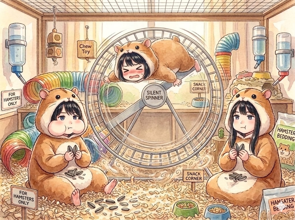 ハムスターあるある