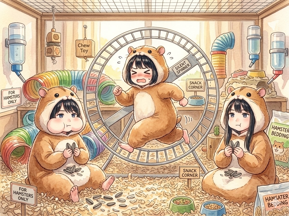 ハムスターあるある | の人気AIイラスト・グラビア