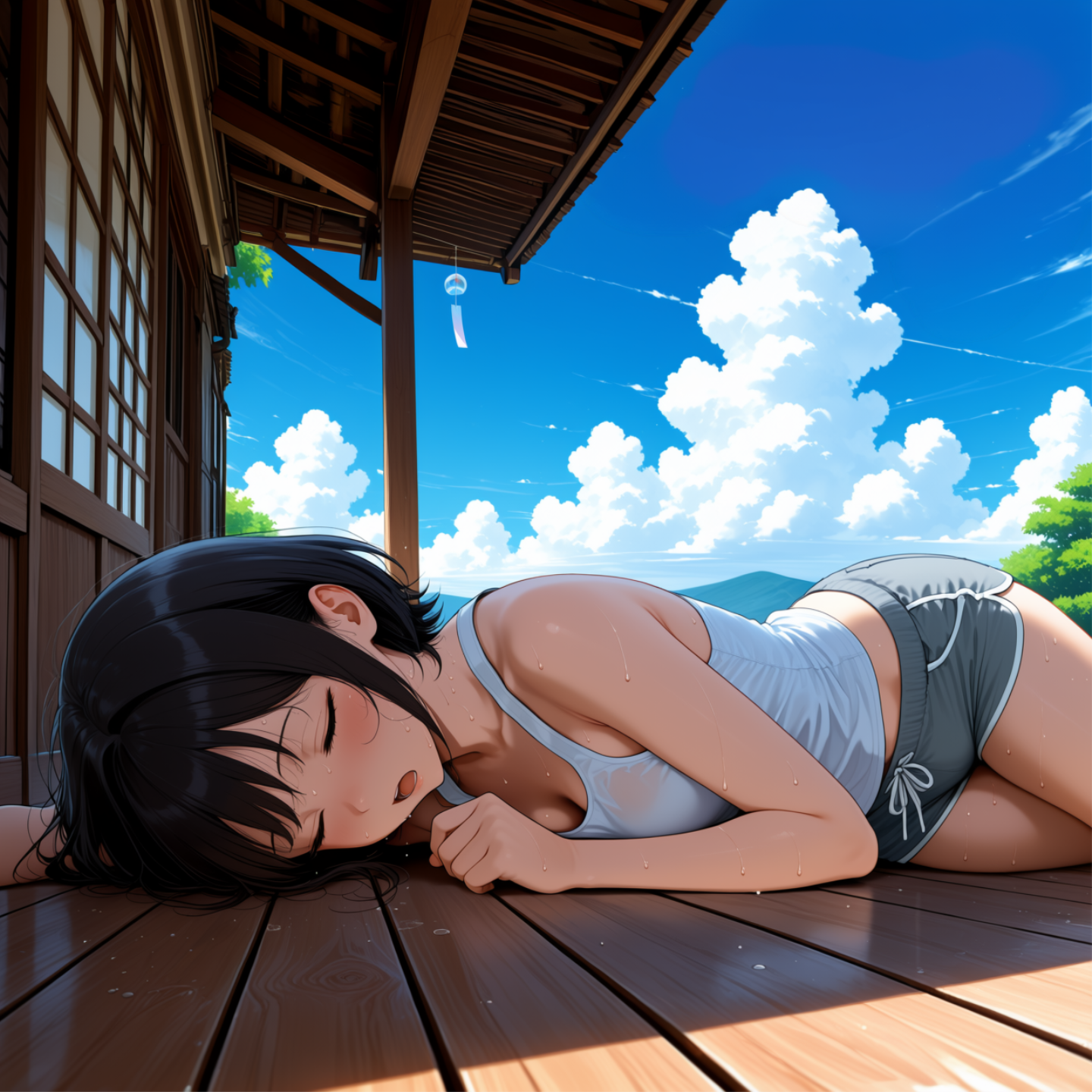 暑い