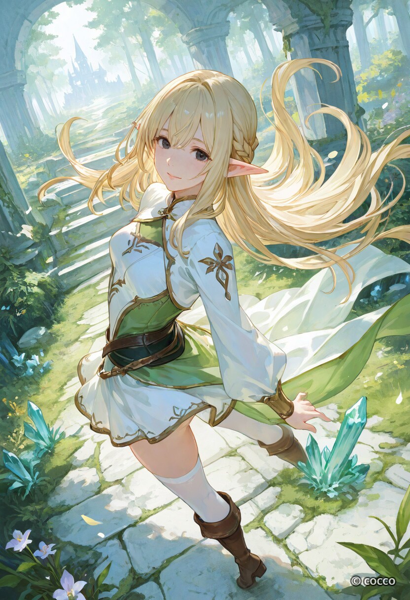 森のエルフ | の人気AIイラスト・グラビア