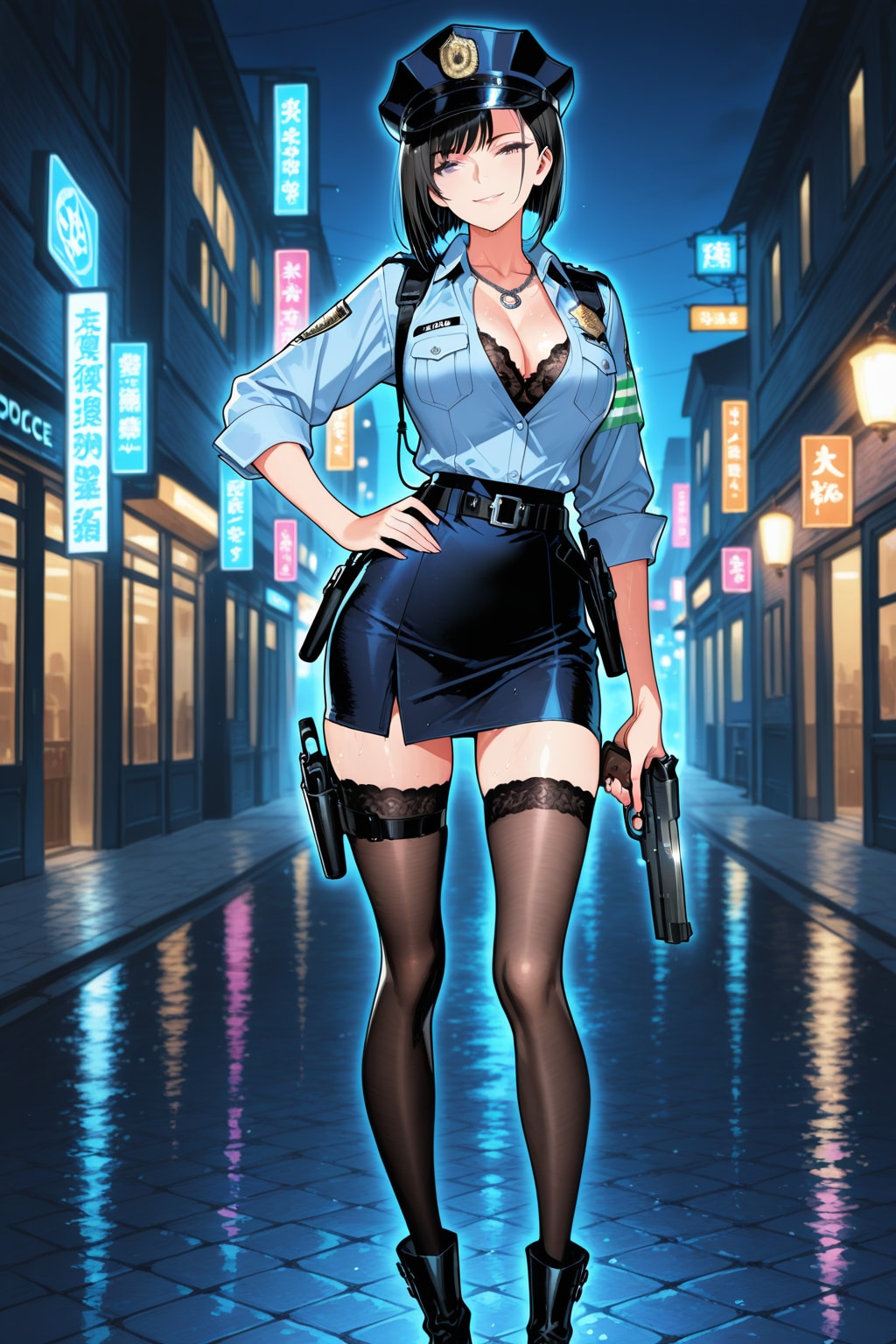 Neon Justice | の人気AIイラスト・グラビア