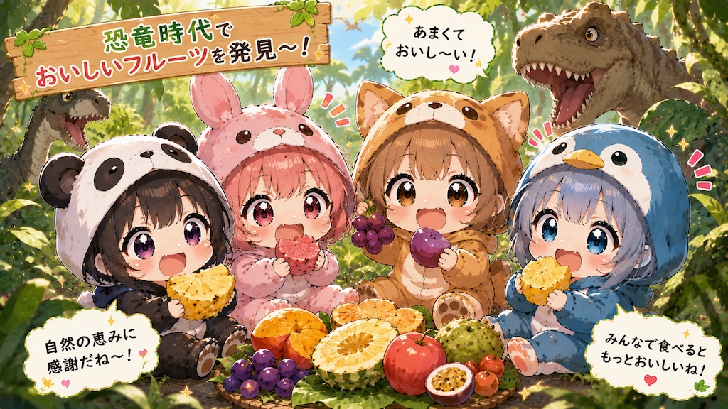 着ぐるみ村の住人が恐竜の世界に３【#サマーアドベンチャーフェス】