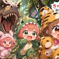 着ぐるみ村の住人が恐竜の世界に３【#サマーアドベンチャーフェス】 2枚目