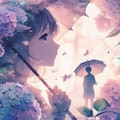 紫陽花咲くあの雨に消えた君へ 2枚目