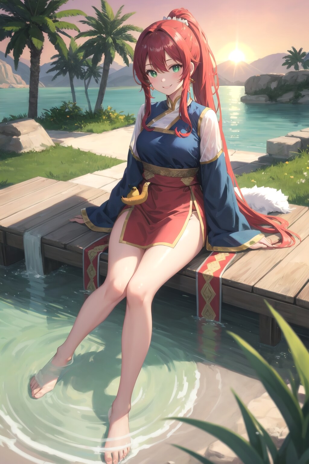 シルクロードのオアシス