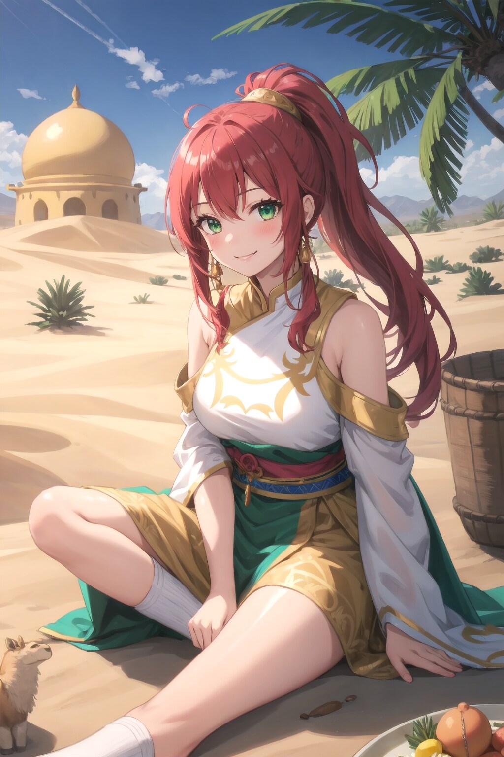 シルクロードのオアシス