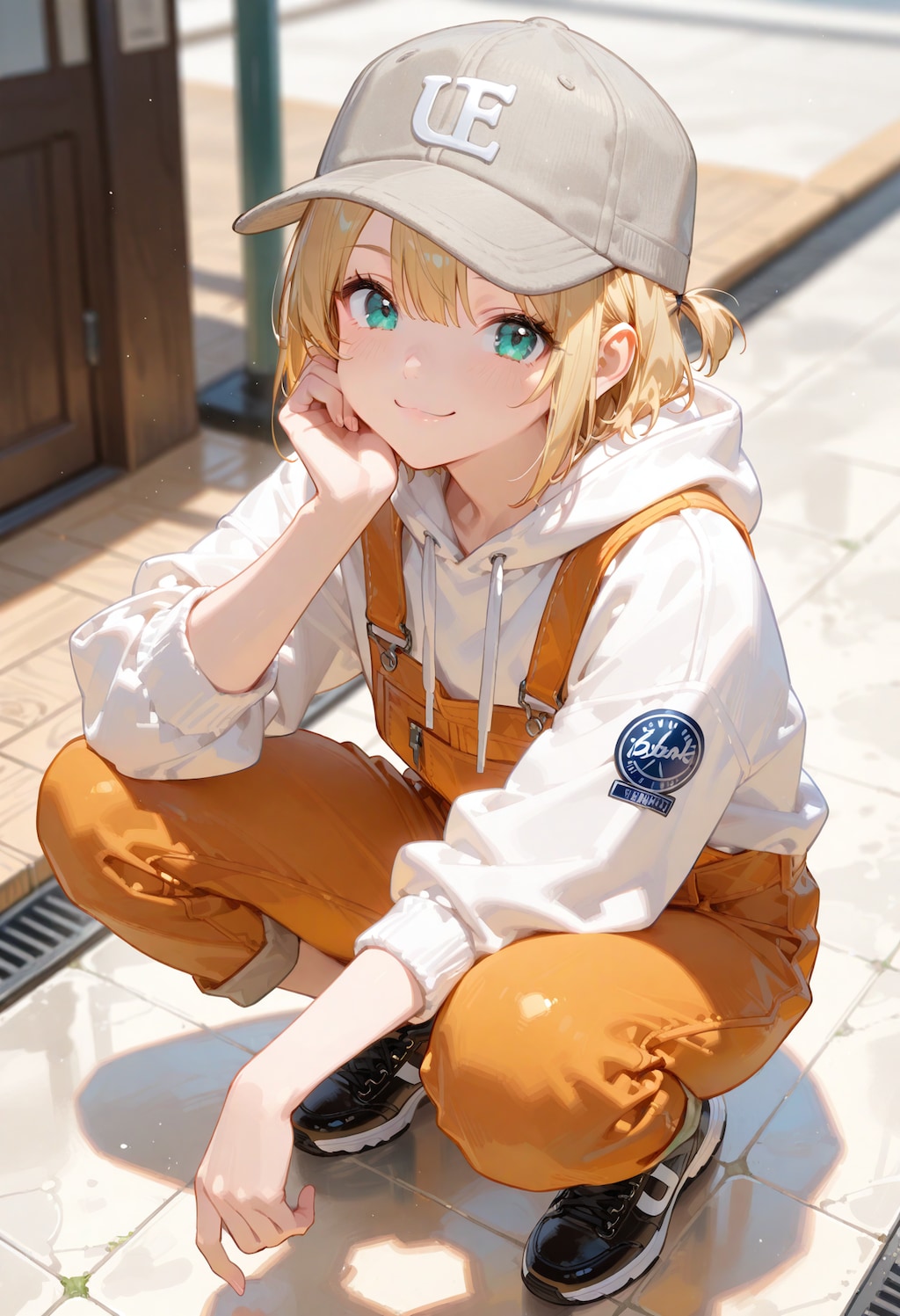 お帽子陽キャちゃん。