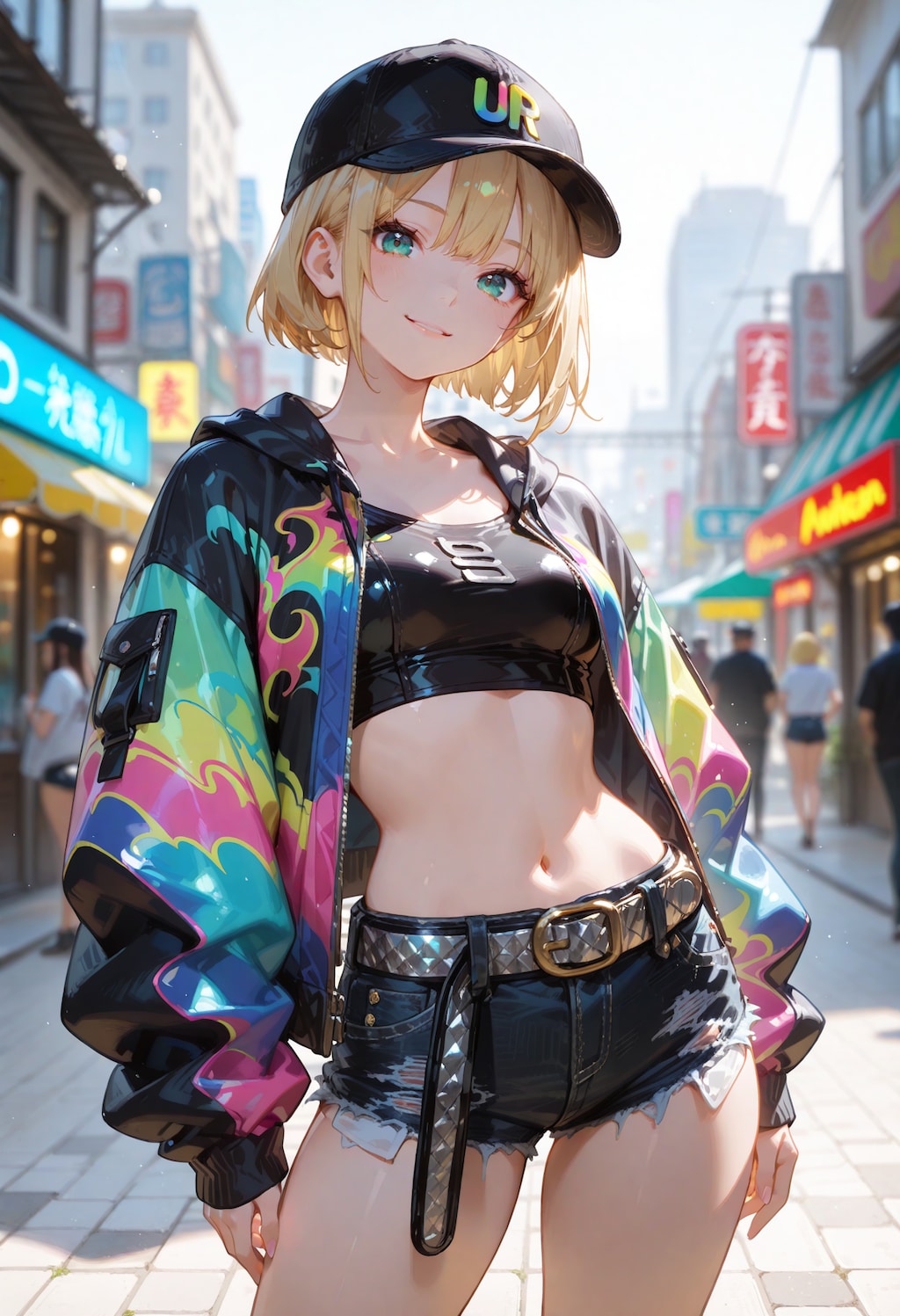 お帽子陽キャちゃん。