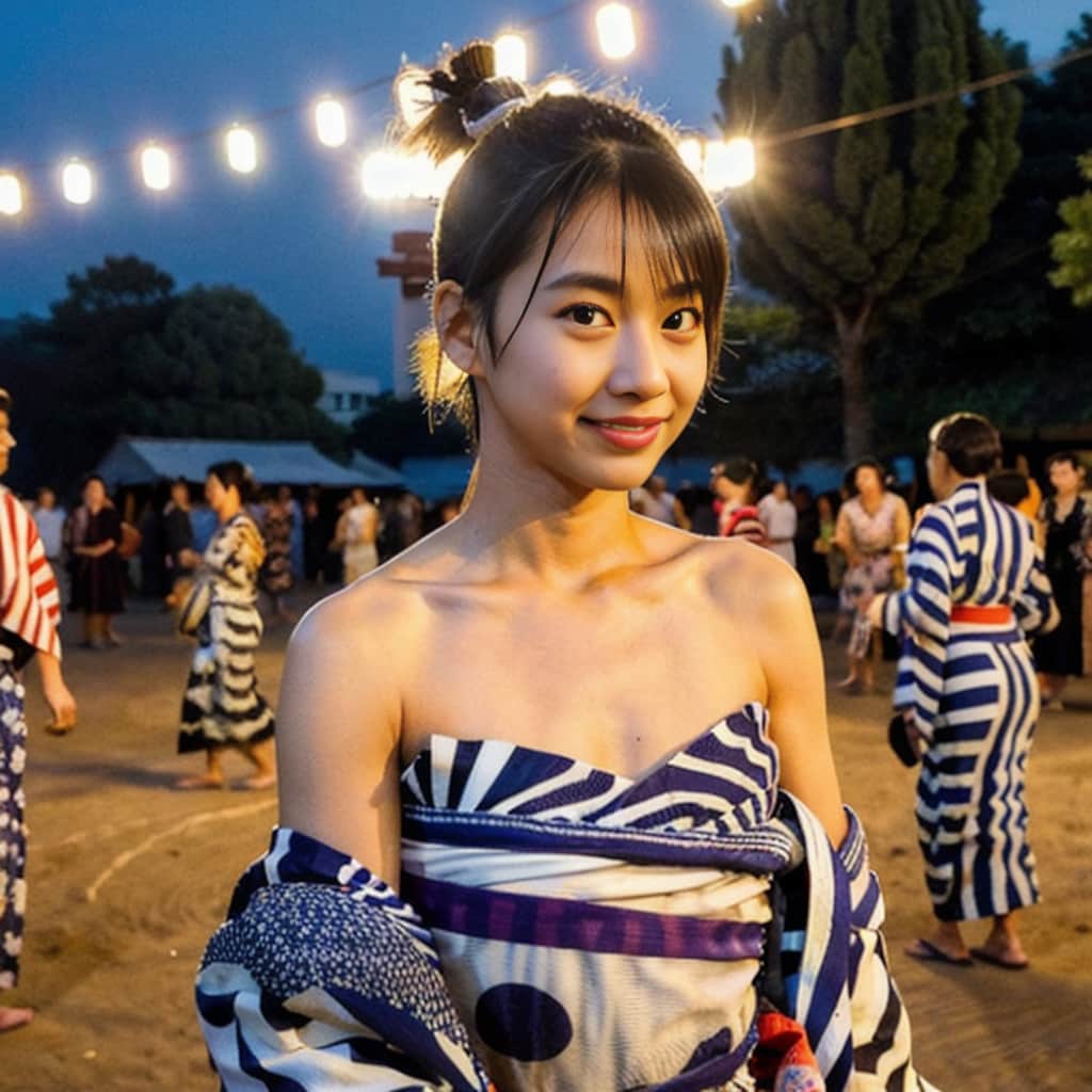 盆踊り女子集③