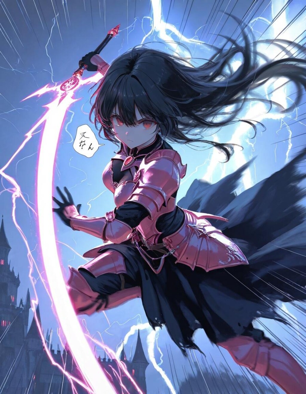 暗黒城に挑むリナちゃん