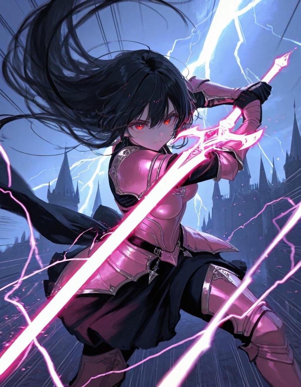 暗黒城に挑むリナちゃん