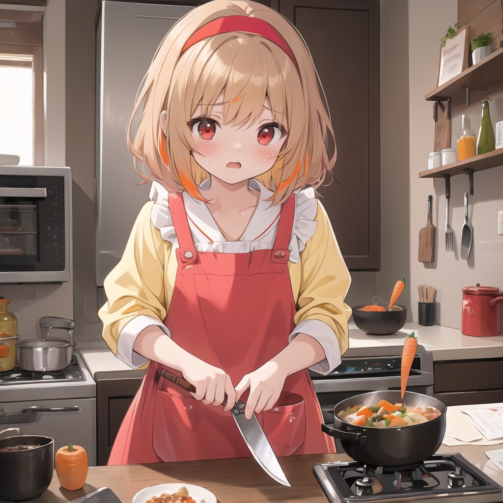 料理できない、うぐぅ
