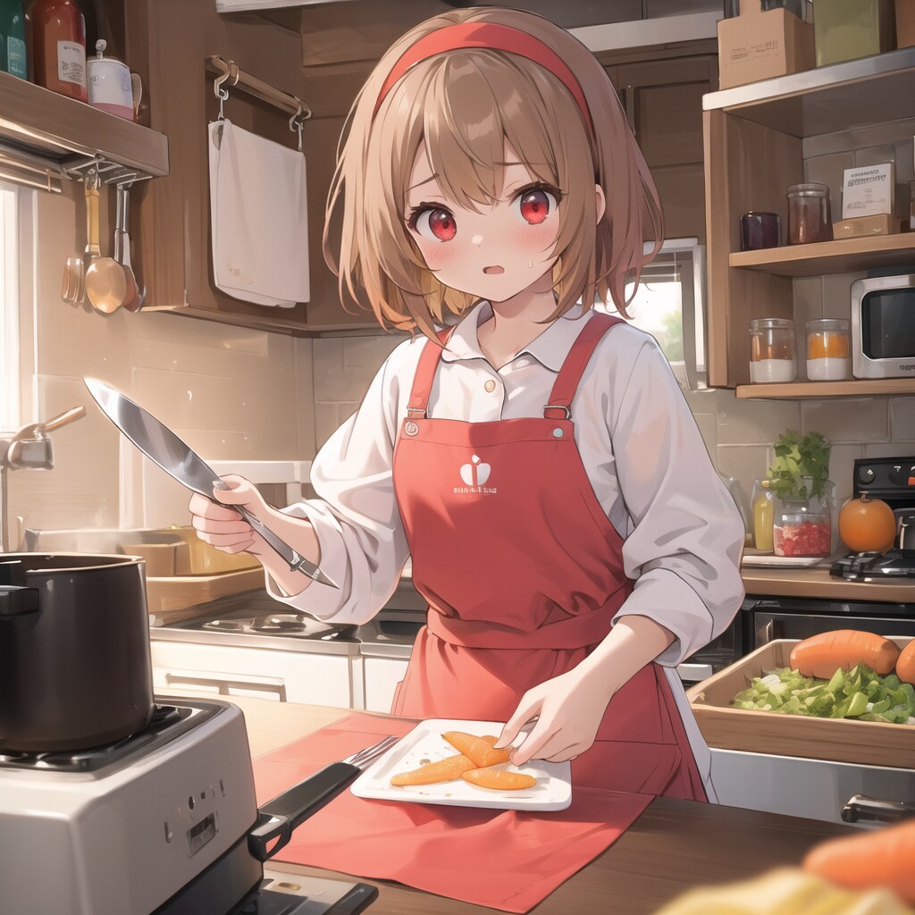 料理できない、うぐぅ