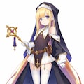 シスター風な魔法少女服 4枚目