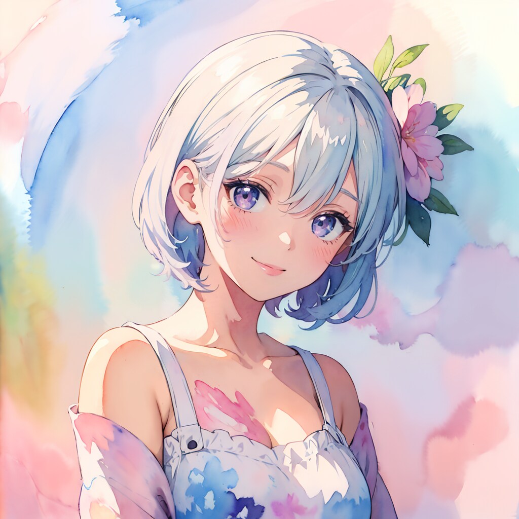 微笑み