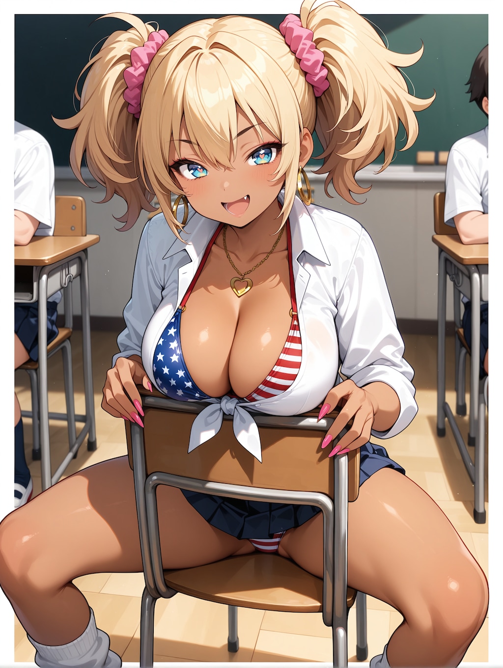 ショートツインテギャル
