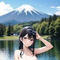ゆるキャン△ 富士山はだかキャンプ（各務原なでしこ）（志摩リン）（ほか美少女） 9枚目