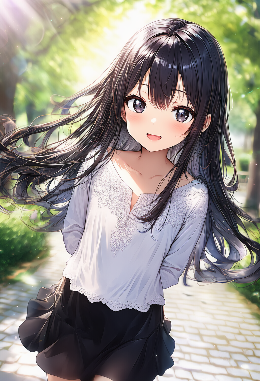 女子高生の休日　散歩編