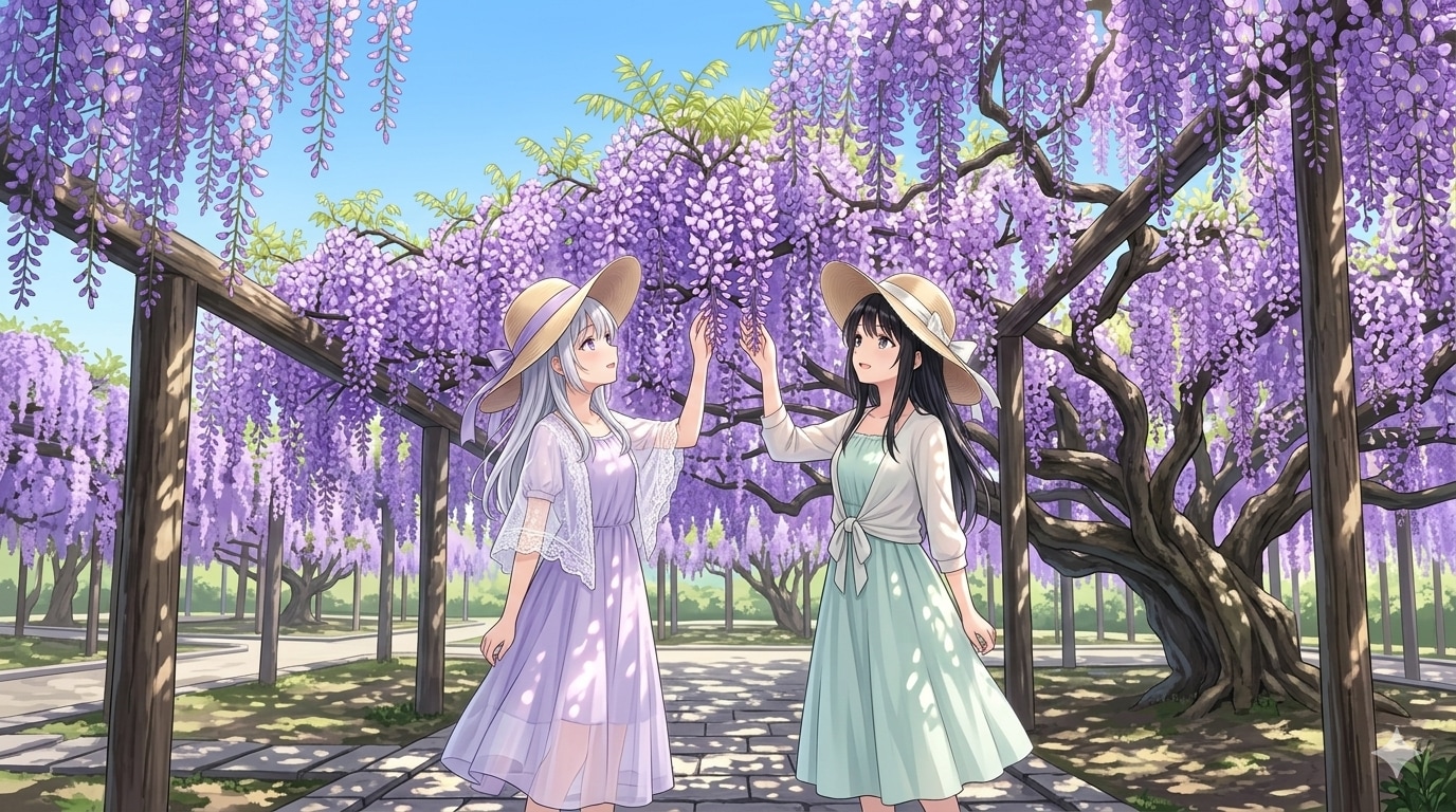 藤花園 | の人気AIイラスト・グラビア