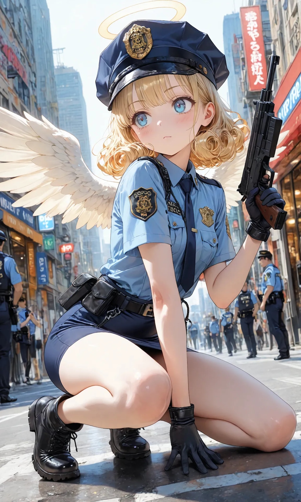 ミラちゃん、NY市警に勤める