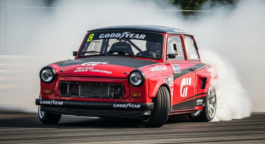 トラバントのドリ車