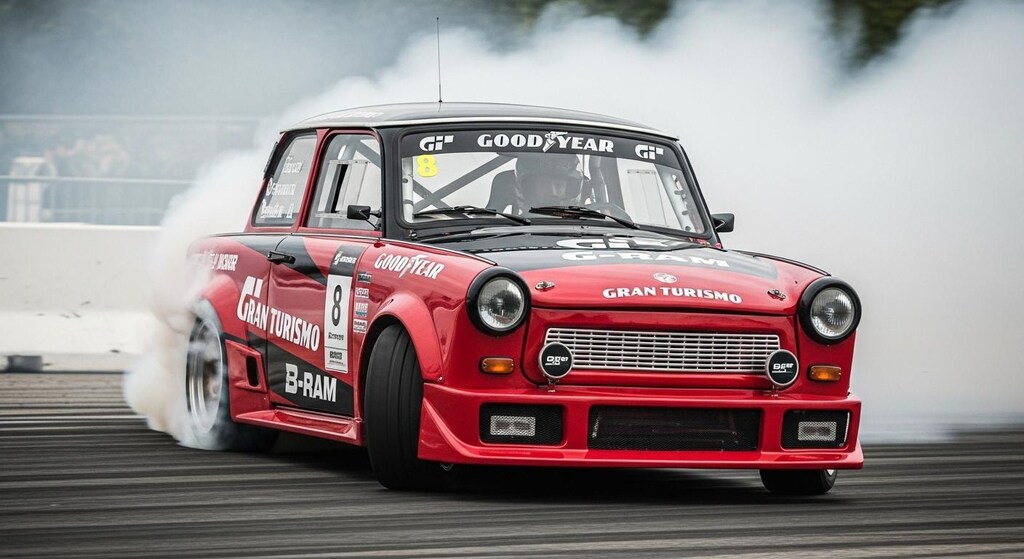 トラバントのドリ車