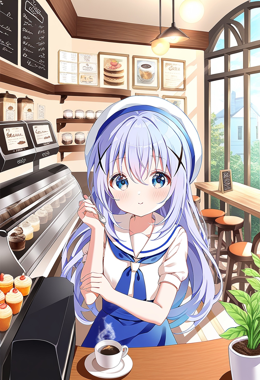 喫茶店の香風智乃さん | の人気AIイラスト・グラビア