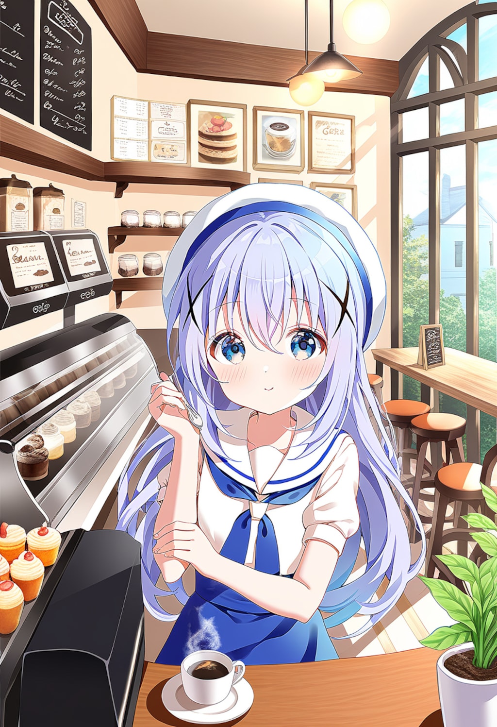 喫茶店の香風智乃さん