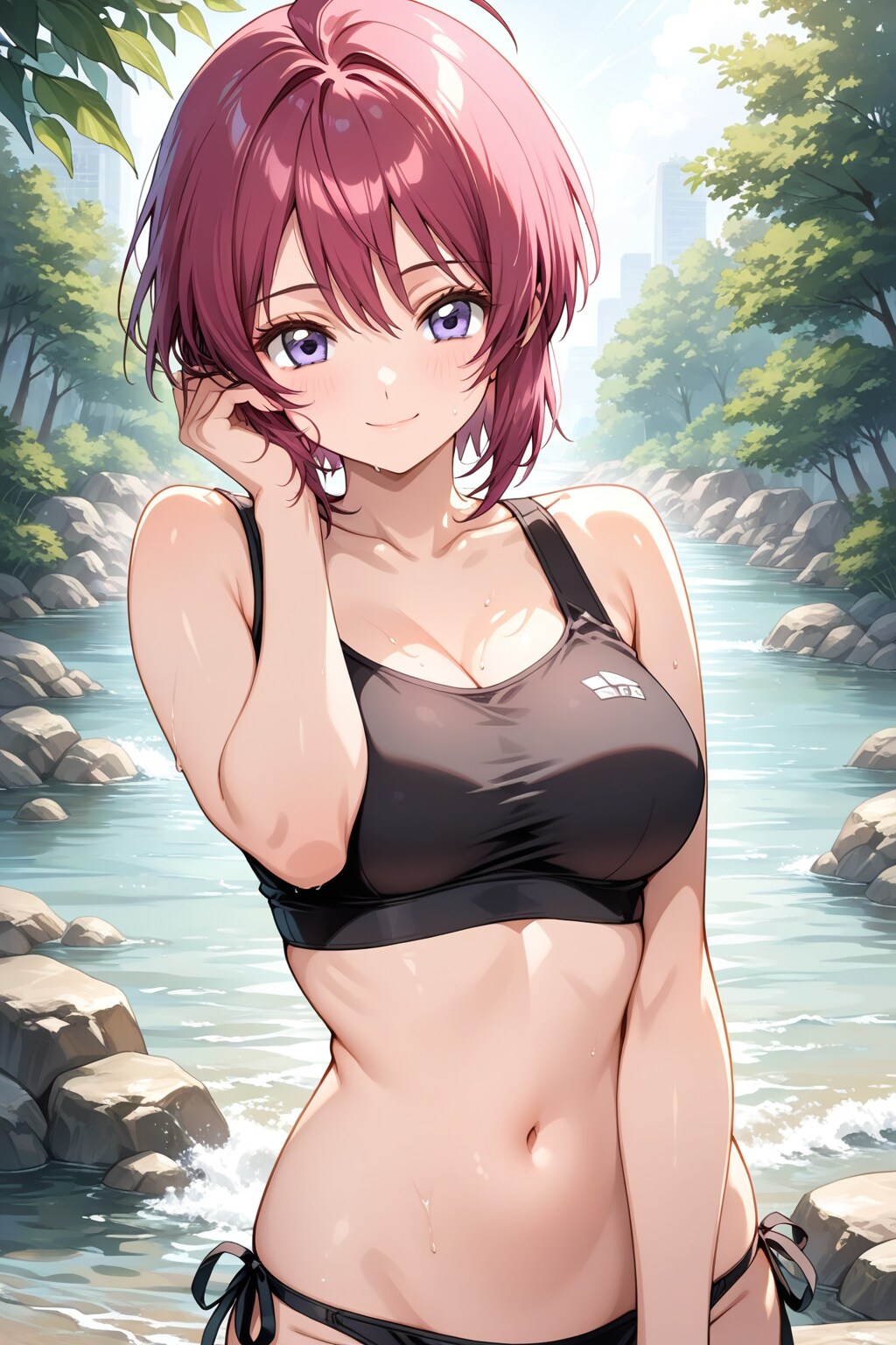 川遊びする？