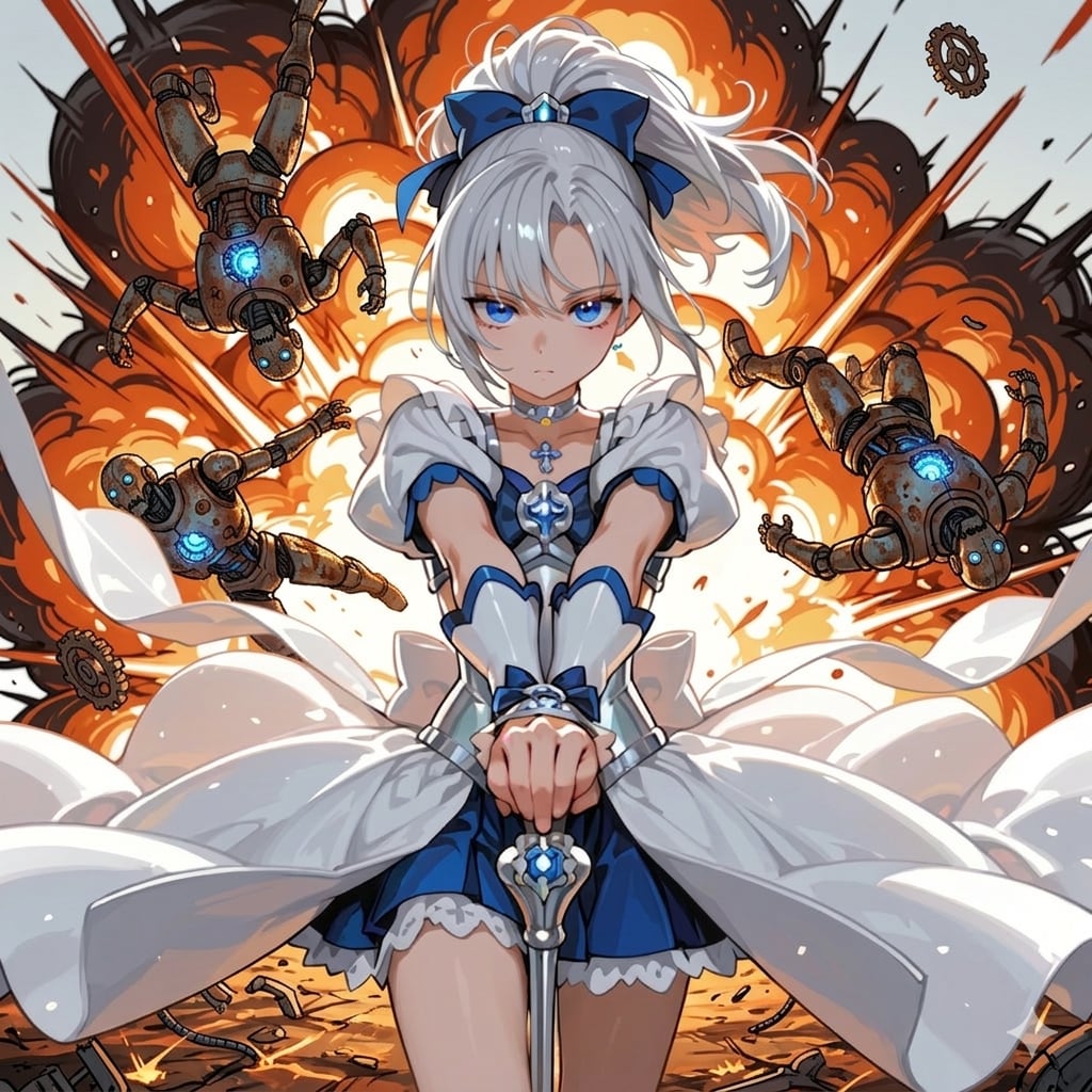 魔法少女茉白推参！ | の人気AIイラスト・グラビア