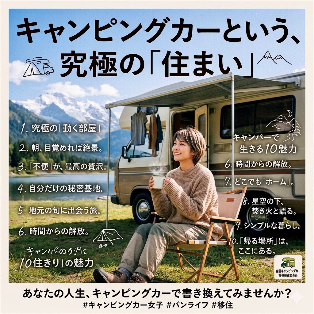 キャンピングカーに住もう！ | の人気AIイラスト・グラビア