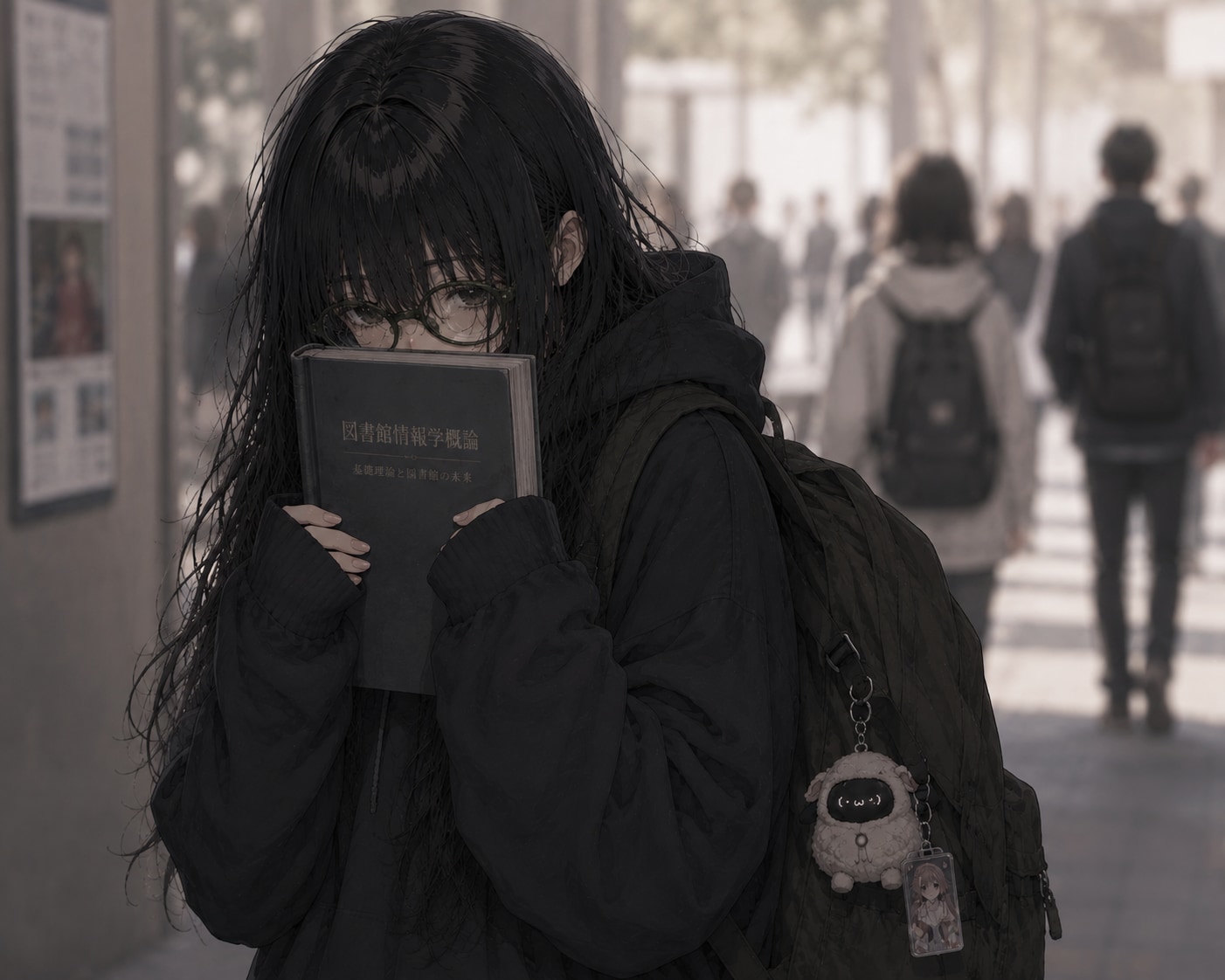 迷子森こよりは、誰にも見つからないように隠れている