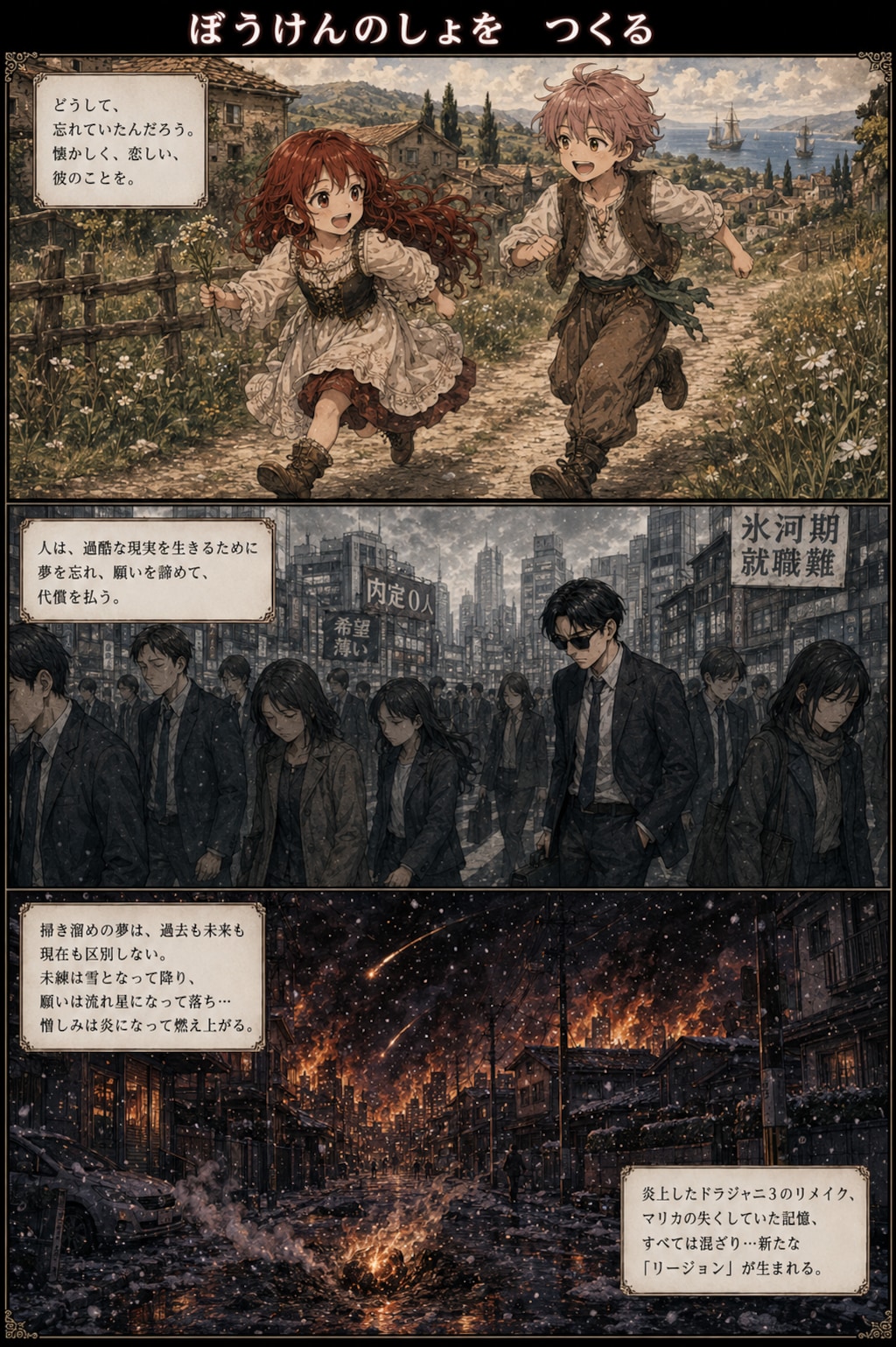 5夜：ぼうけんのしょを　つくる