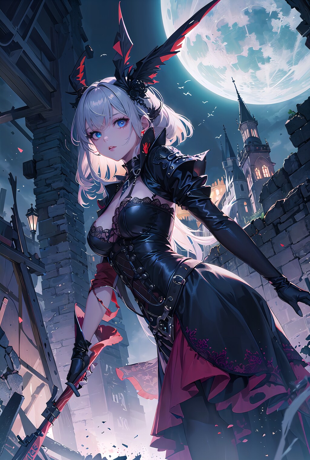 ファンタジーなゴシックガール