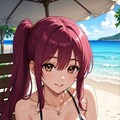 お正月はハワイで海水浴 2枚目