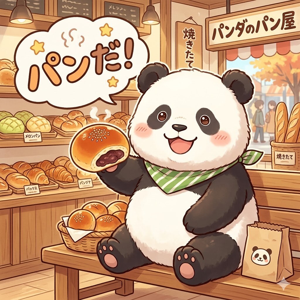 パンだ！