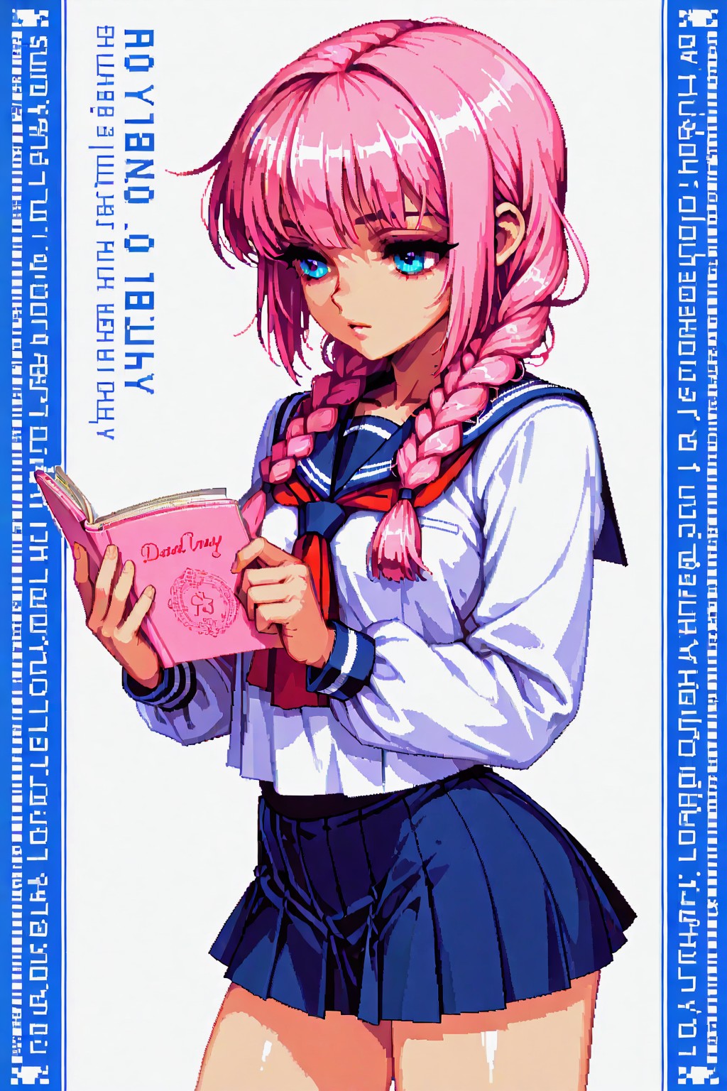 Chuー学生と日記📔153 | の人気AIイラスト・グラビア