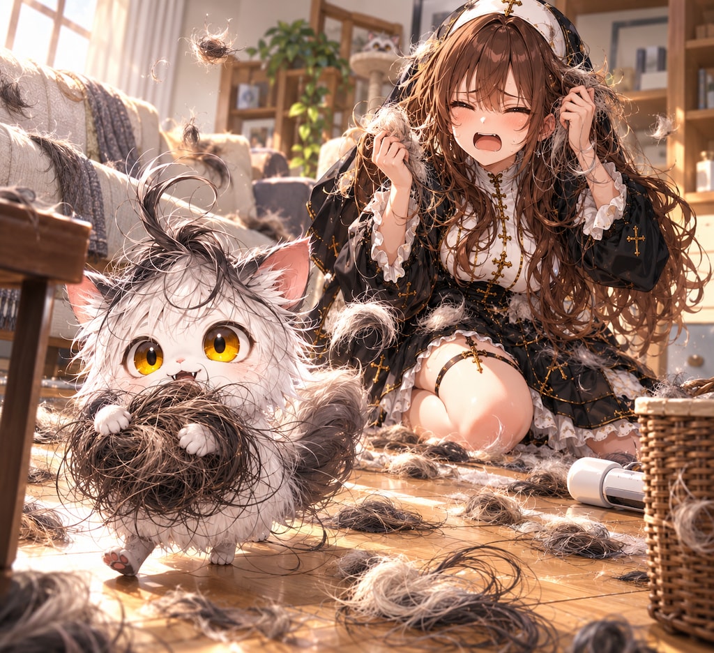抜け毛妖怪　けむりん