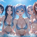 夏の海の君達 9枚目