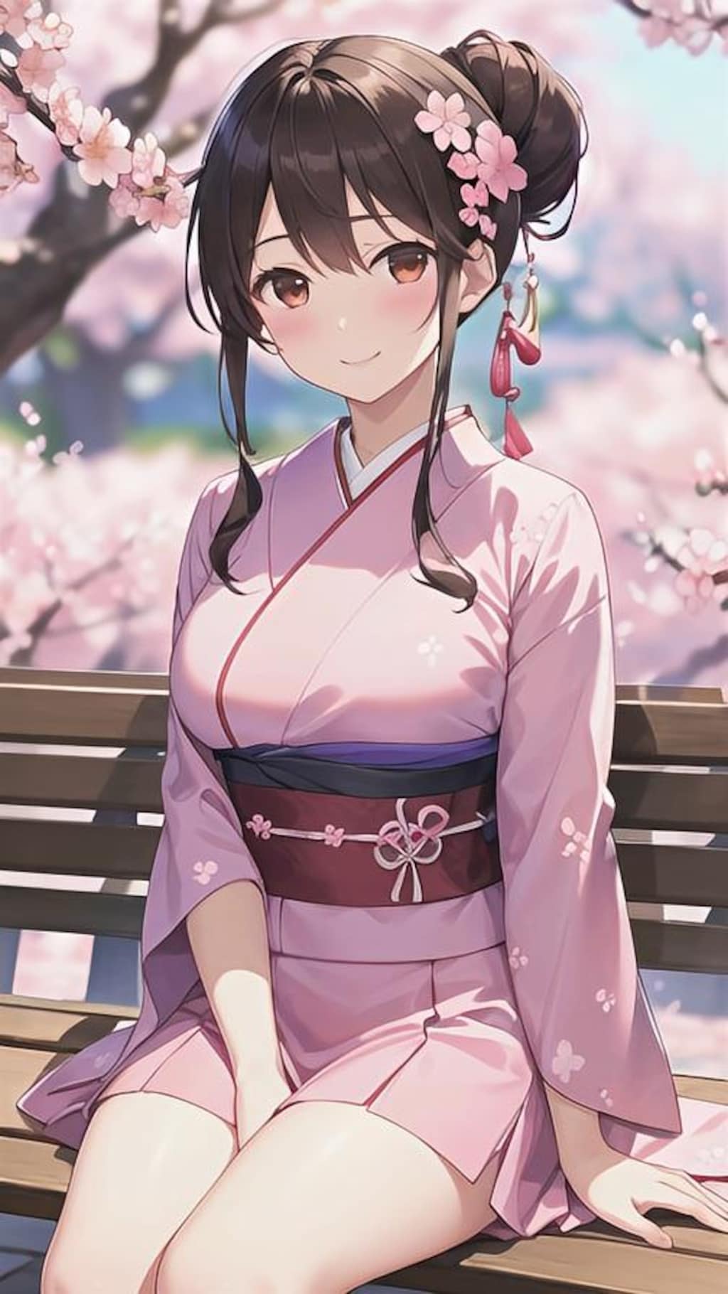 着物姿のお姉さん