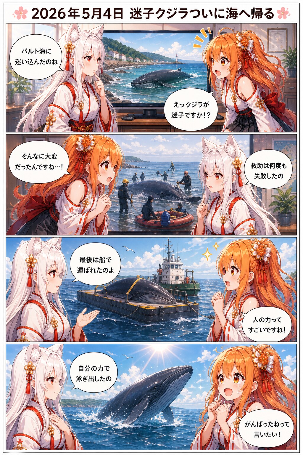 毎日漫画　10時のほっこりニュース