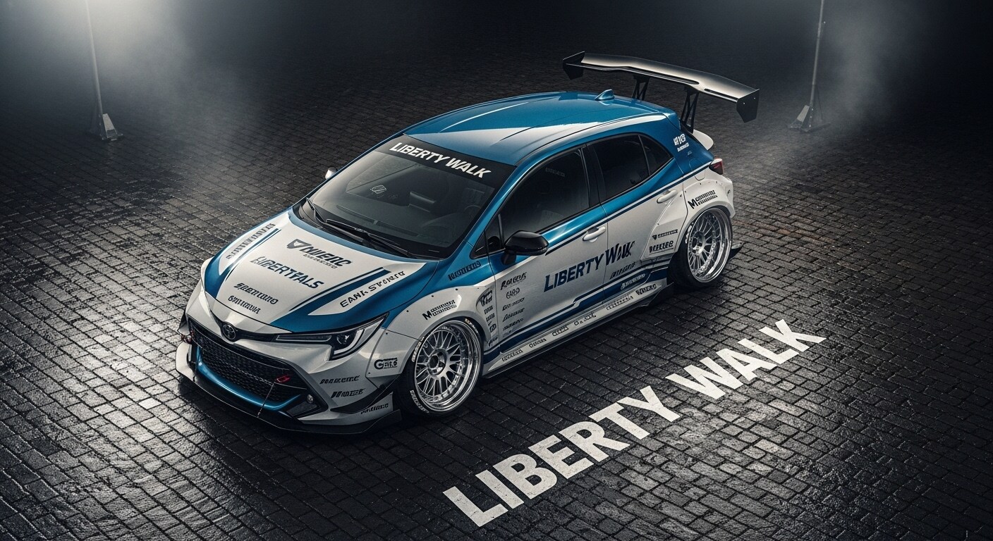 リバティーウォークGRカローラ | の人気AIイラスト・グラビア